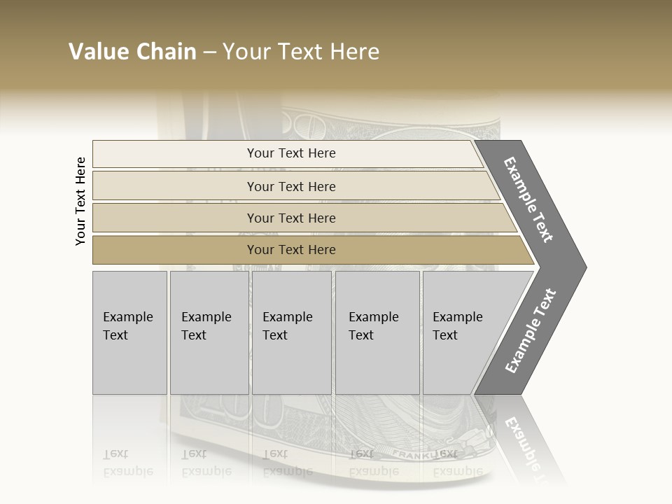 Stock Dollar Background PowerPoint Template