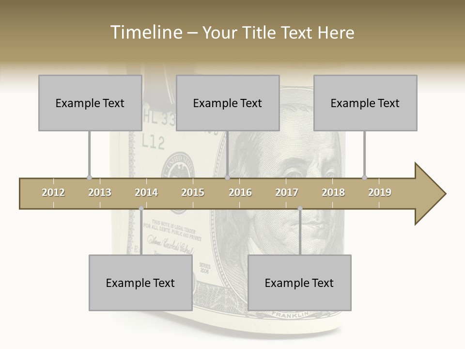 Stock Dollar Background PowerPoint Template