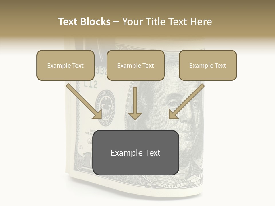 Stock Dollar Background PowerPoint Template