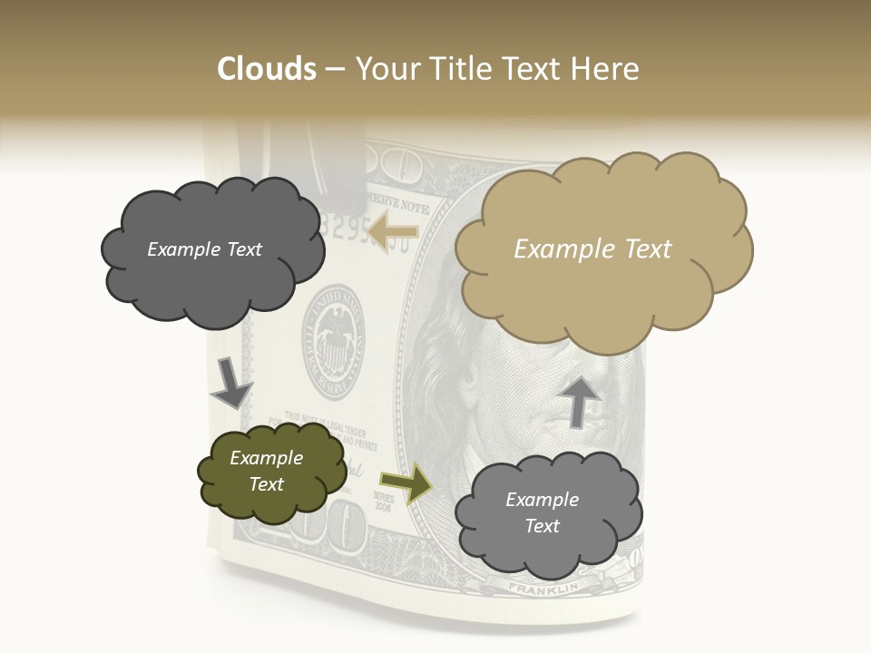 Stock Dollar Background PowerPoint Template