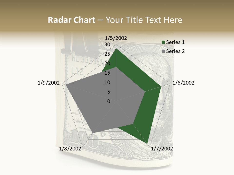 Stock Dollar Background PowerPoint Template