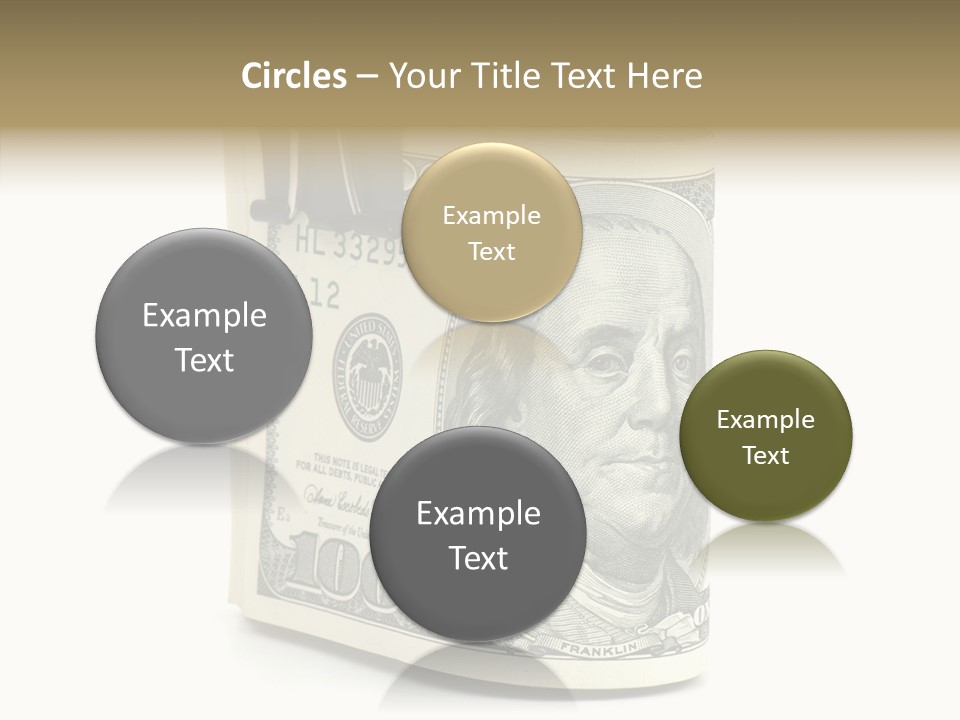 Stock Dollar Background PowerPoint Template