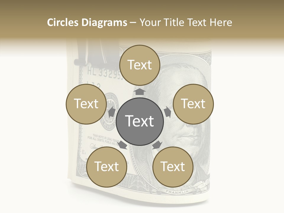 Stock Dollar Background PowerPoint Template