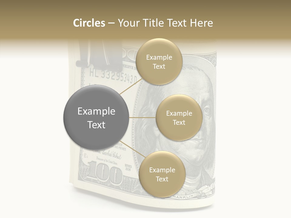 Stock Dollar Background PowerPoint Template