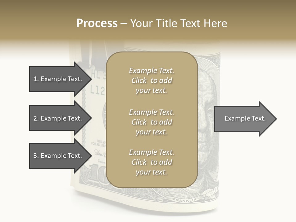 Stock Dollar Background PowerPoint Template