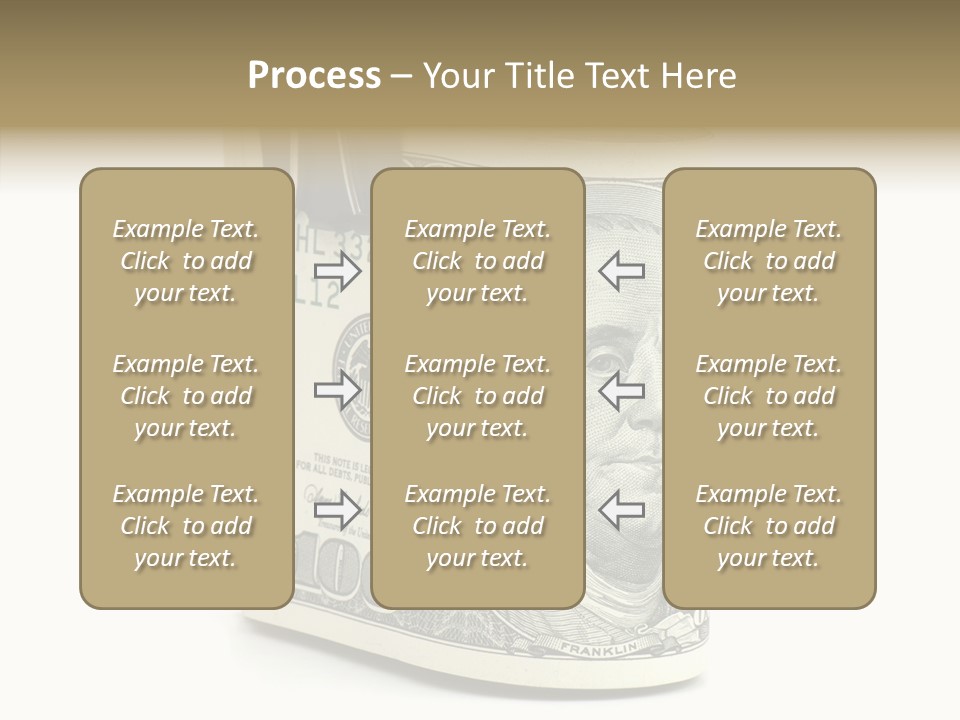 Stock Dollar Background PowerPoint Template