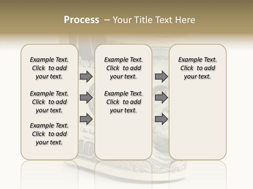 Stock Dollar Background PowerPoint Template