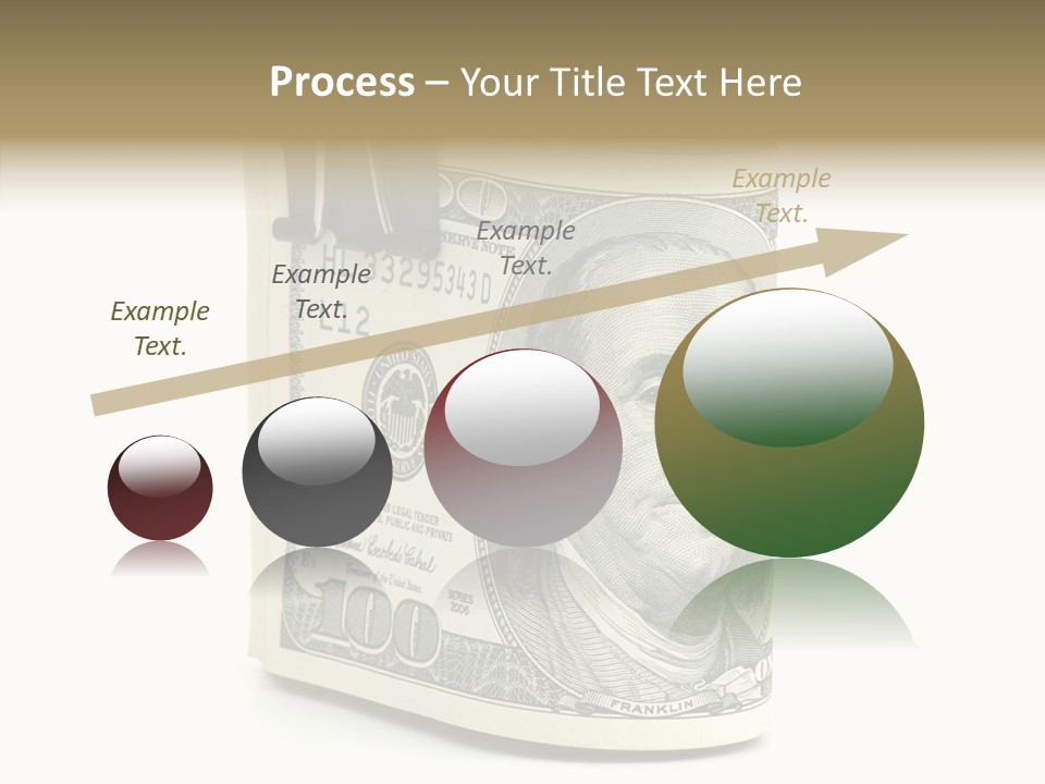 Stock Dollar Background PowerPoint Template