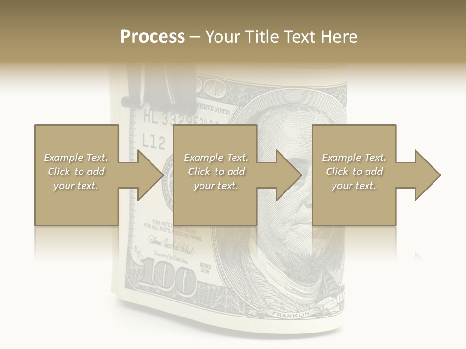 Stock Dollar Background PowerPoint Template