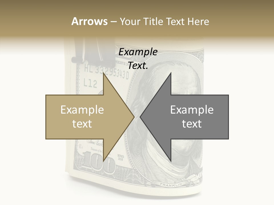 Stock Dollar Background PowerPoint Template