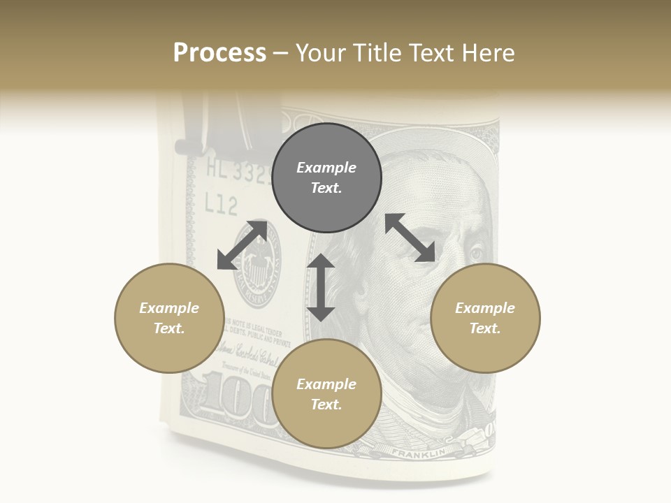 Stock Dollar Background PowerPoint Template