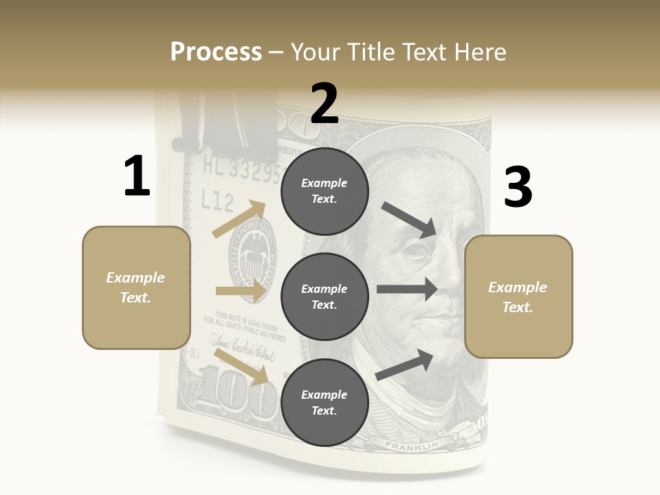 Stock Dollar Background PowerPoint Template