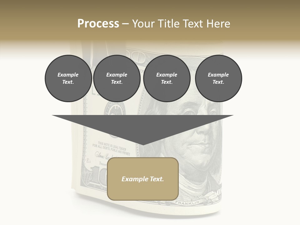 Stock Dollar Background PowerPoint Template