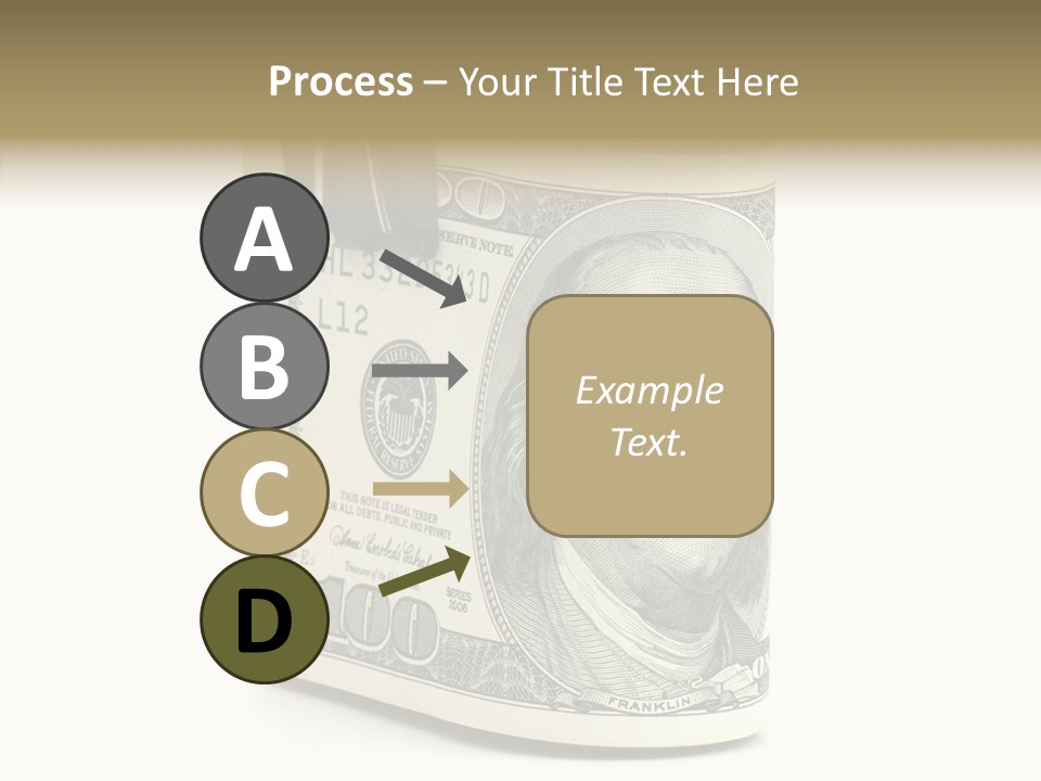 Stock Dollar Background PowerPoint Template