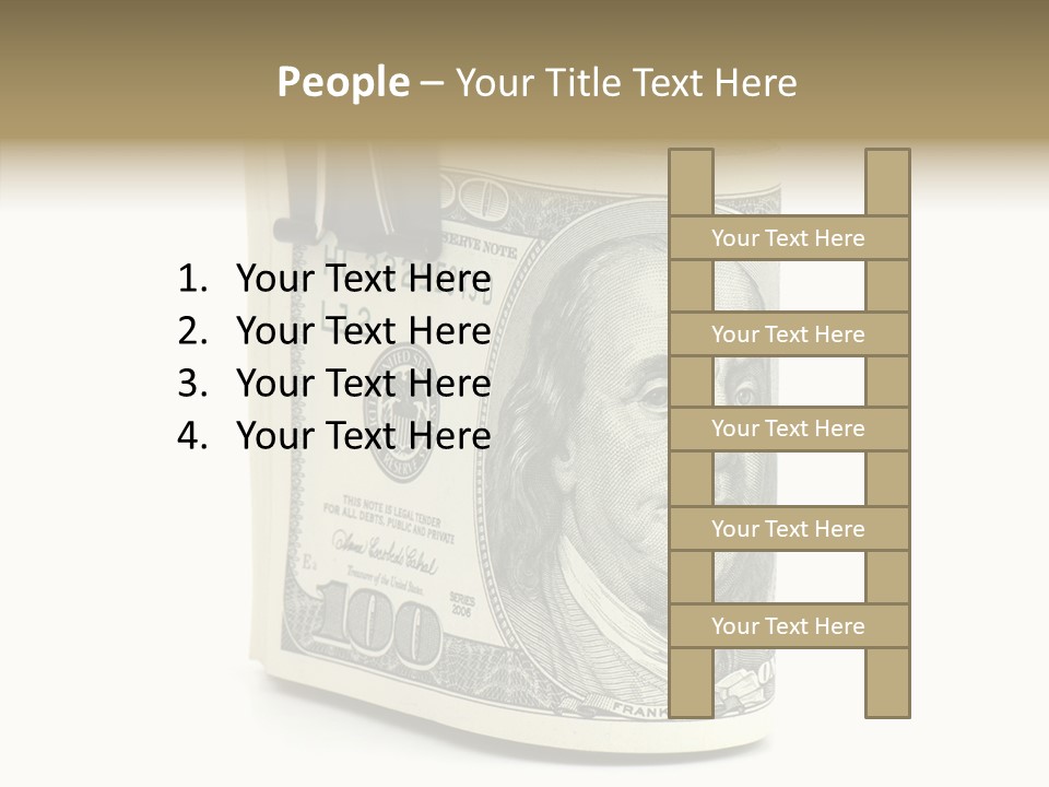 Stock Dollar Background PowerPoint Template