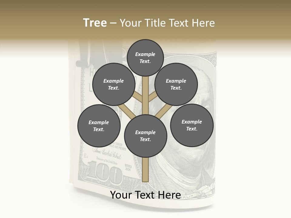 Stock Dollar Background PowerPoint Template