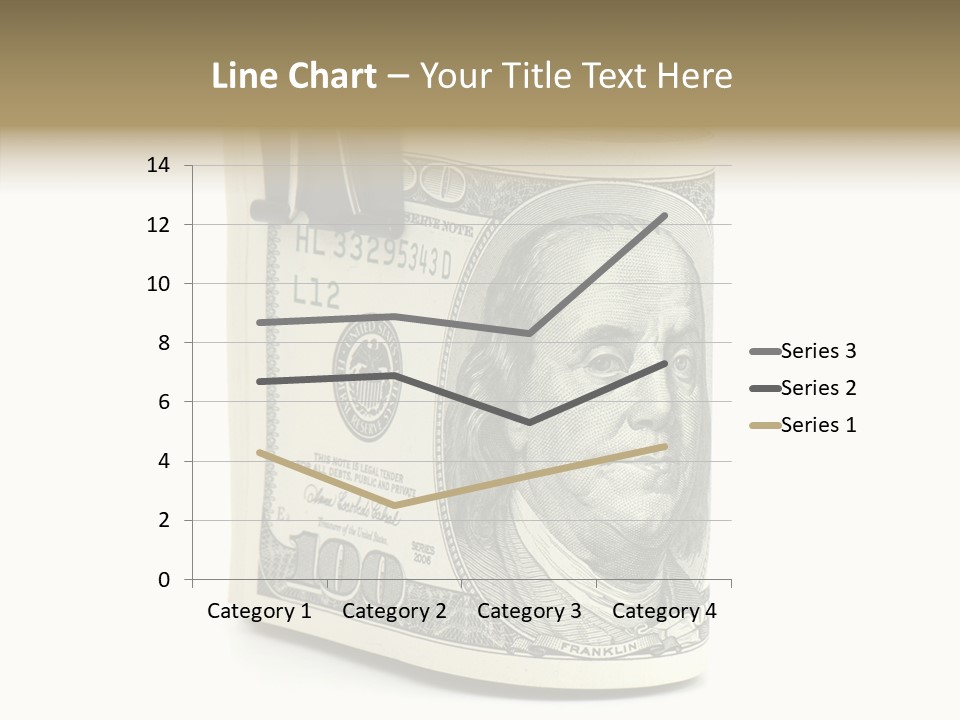 Stock Dollar Background PowerPoint Template