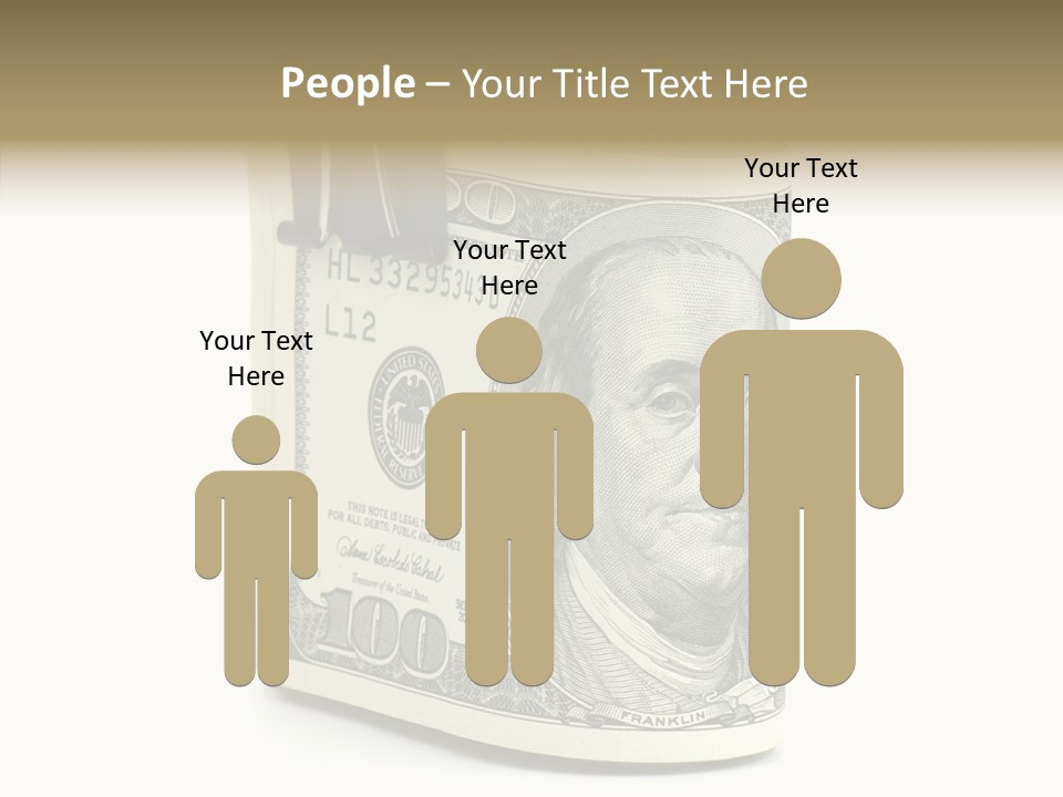 Stock Dollar Background PowerPoint Template