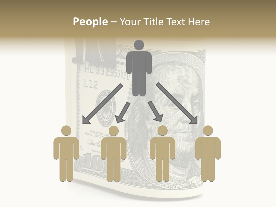 Stock Dollar Background PowerPoint Template