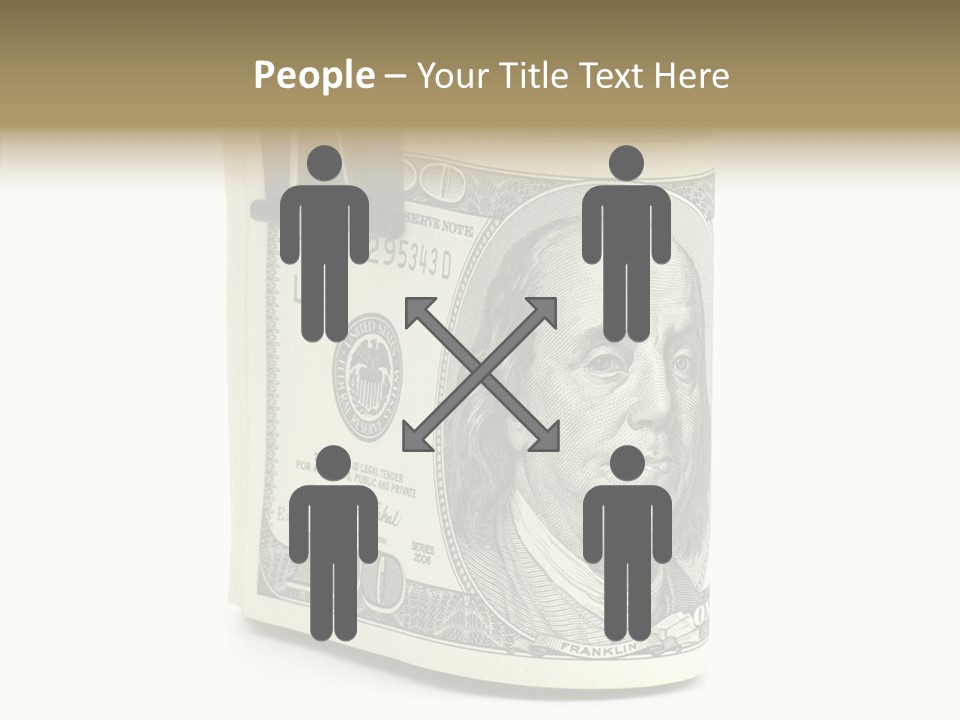 Stock Dollar Background PowerPoint Template