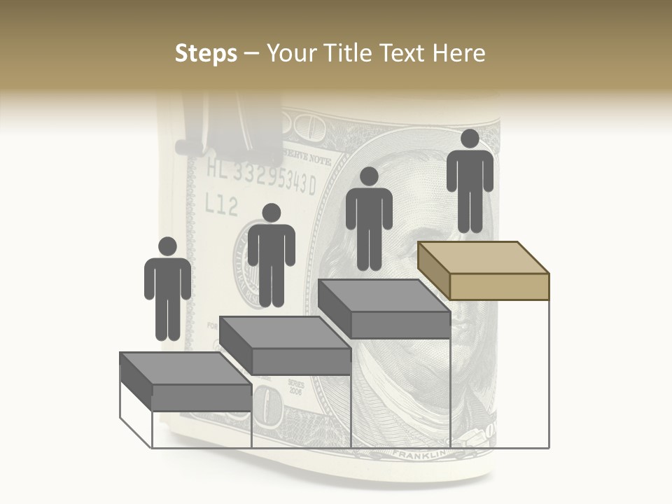 Stock Dollar Background PowerPoint Template