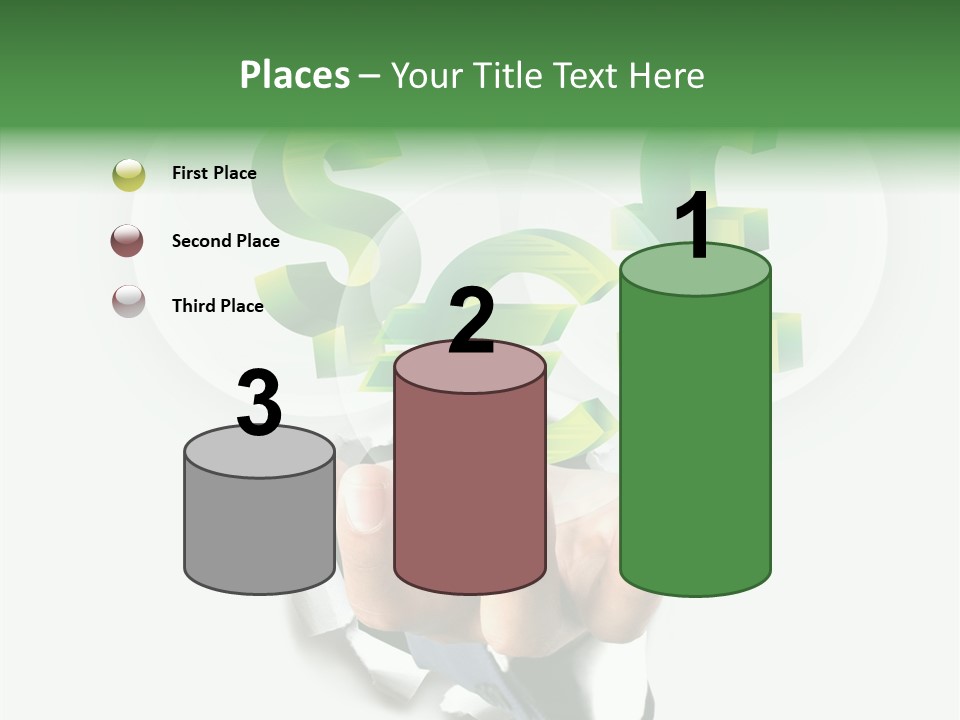 Money Sales Europe PowerPoint Template