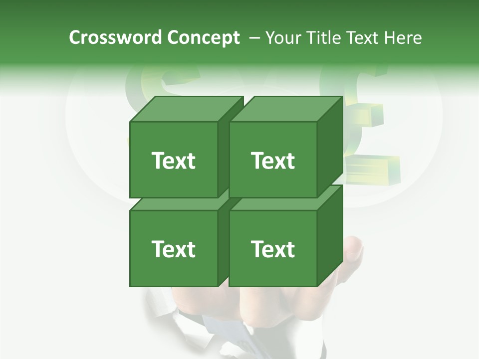 Money Sales Europe PowerPoint Template