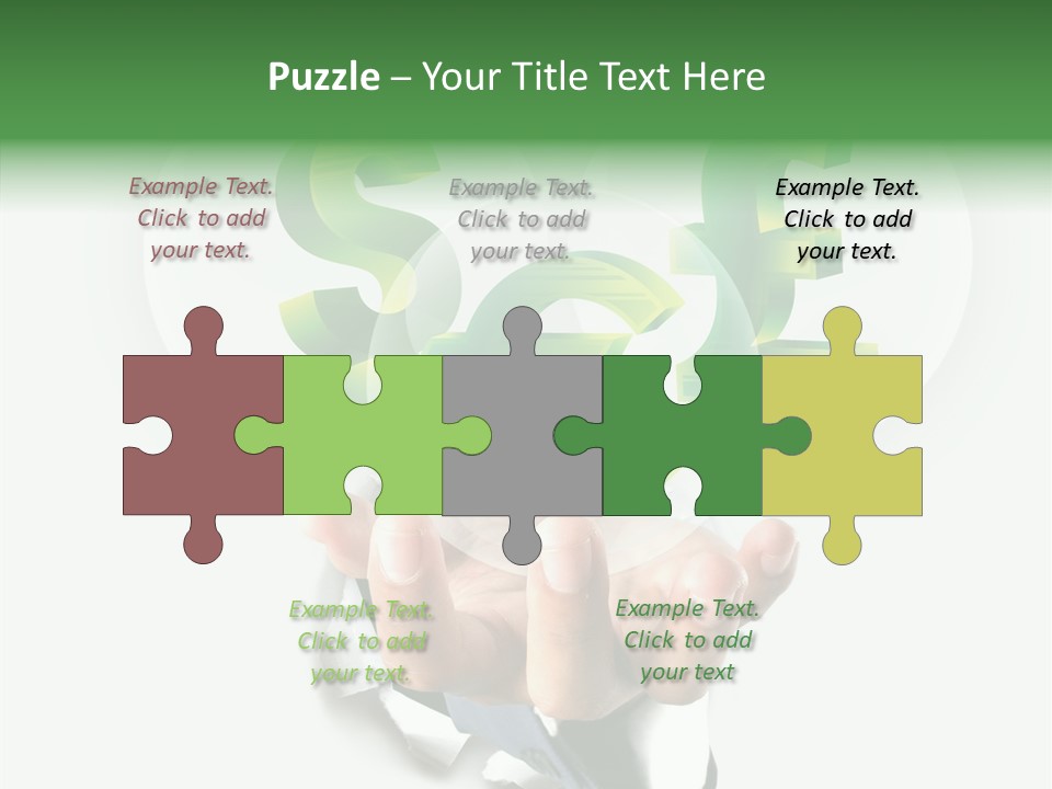 Money Sales Europe PowerPoint Template