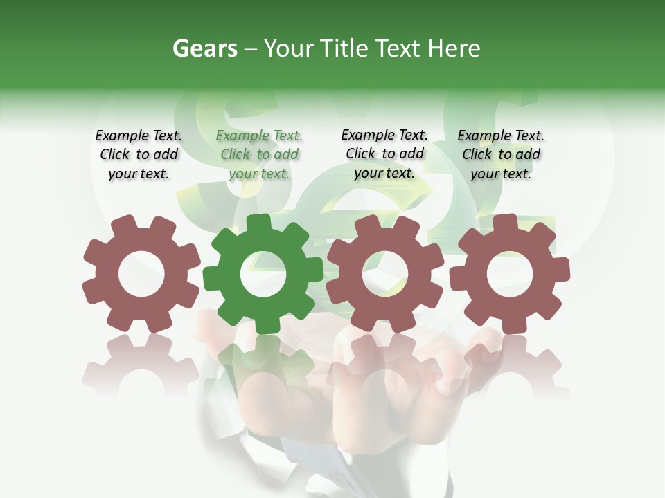 Money Sales Europe PowerPoint Template