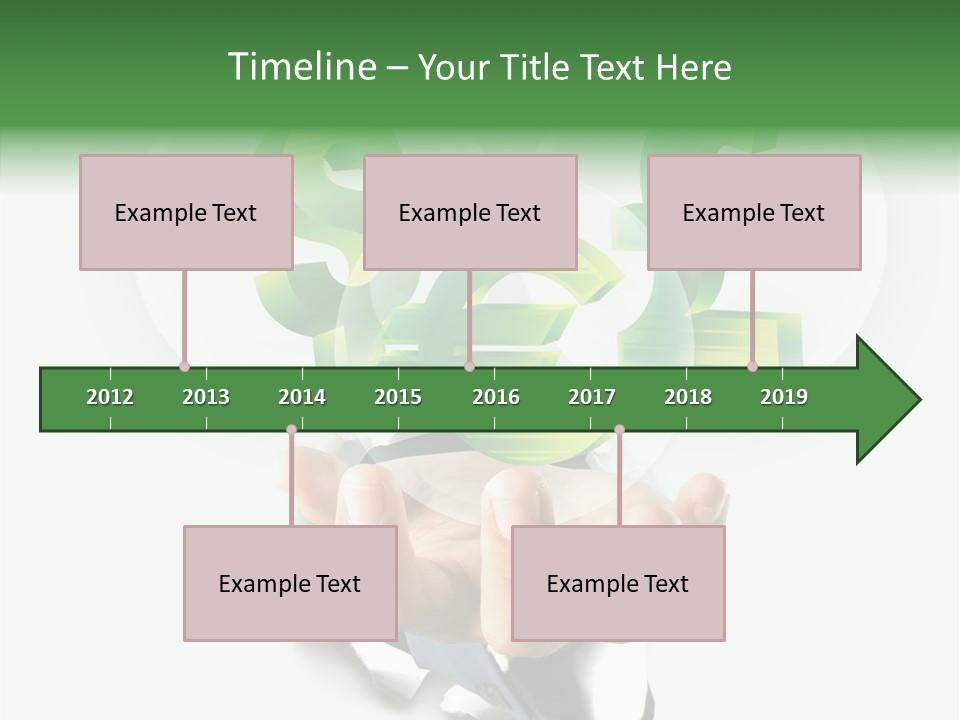 Money Sales Europe PowerPoint Template