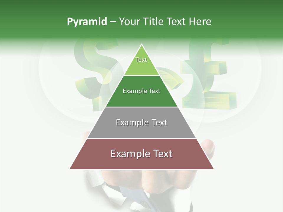 Money Sales Europe PowerPoint Template