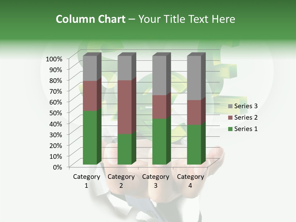 Money Sales Europe PowerPoint Template