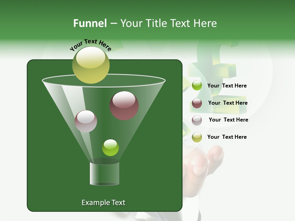 Money Sales Europe PowerPoint Template