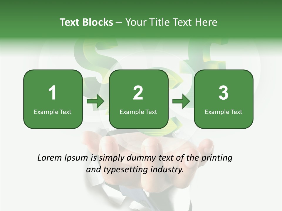 Money Sales Europe PowerPoint Template
