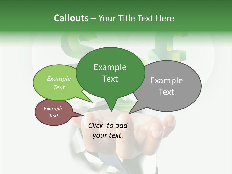 Money Sales Europe PowerPoint Template