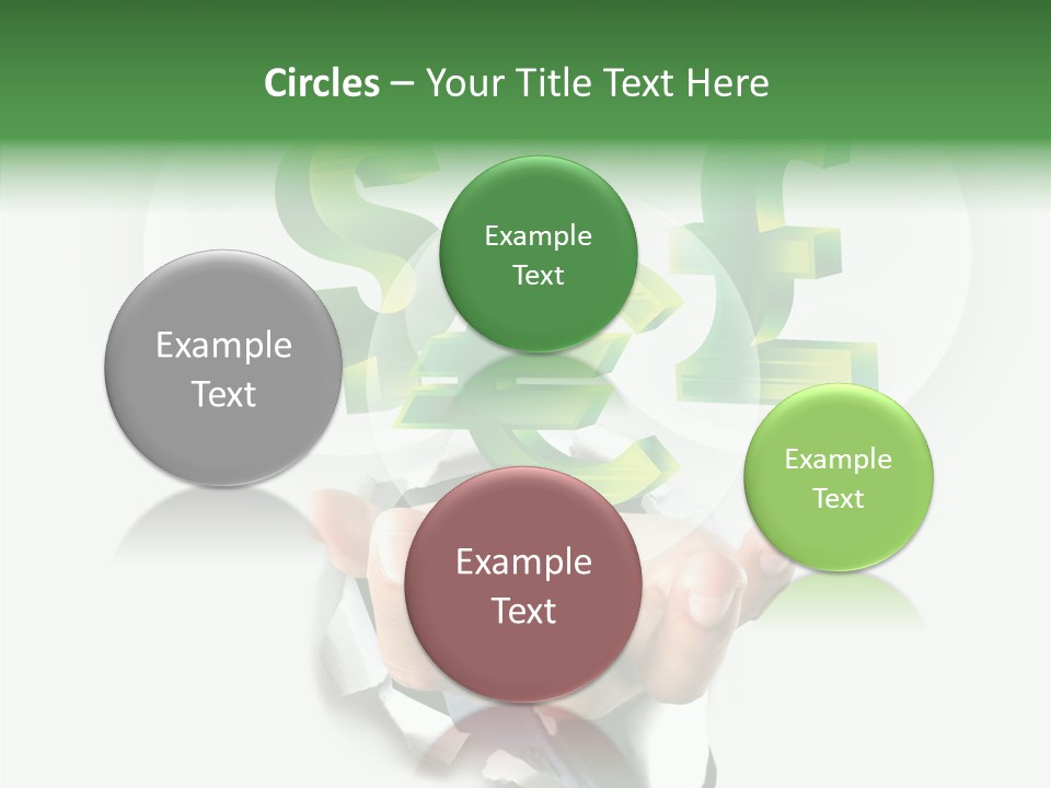 Money Sales Europe PowerPoint Template