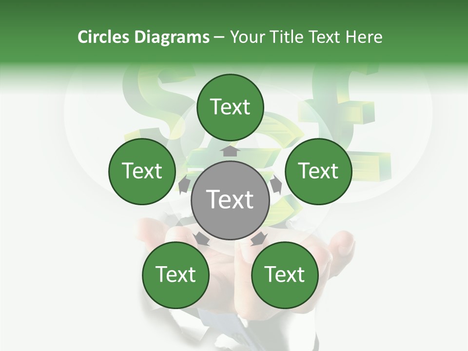 Money Sales Europe PowerPoint Template