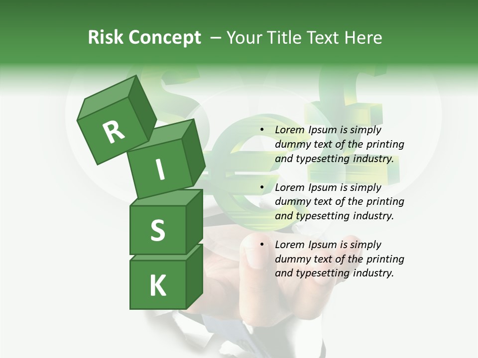 Money Sales Europe PowerPoint Template