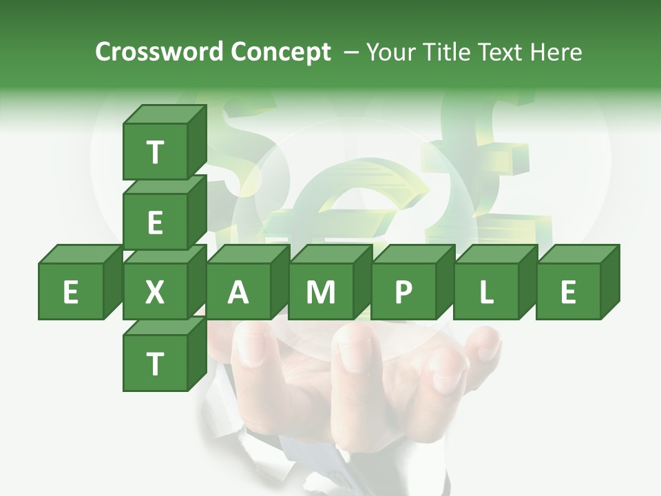 Money Sales Europe PowerPoint Template