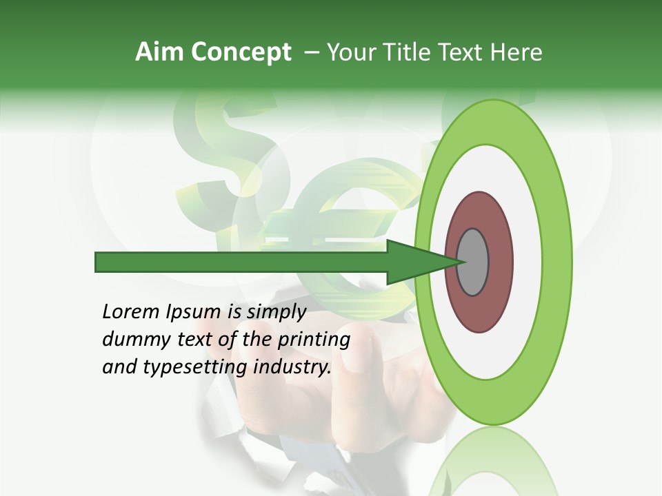 Money Sales Europe PowerPoint Template