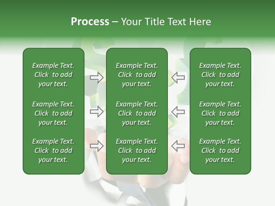Money Sales Europe PowerPoint Template