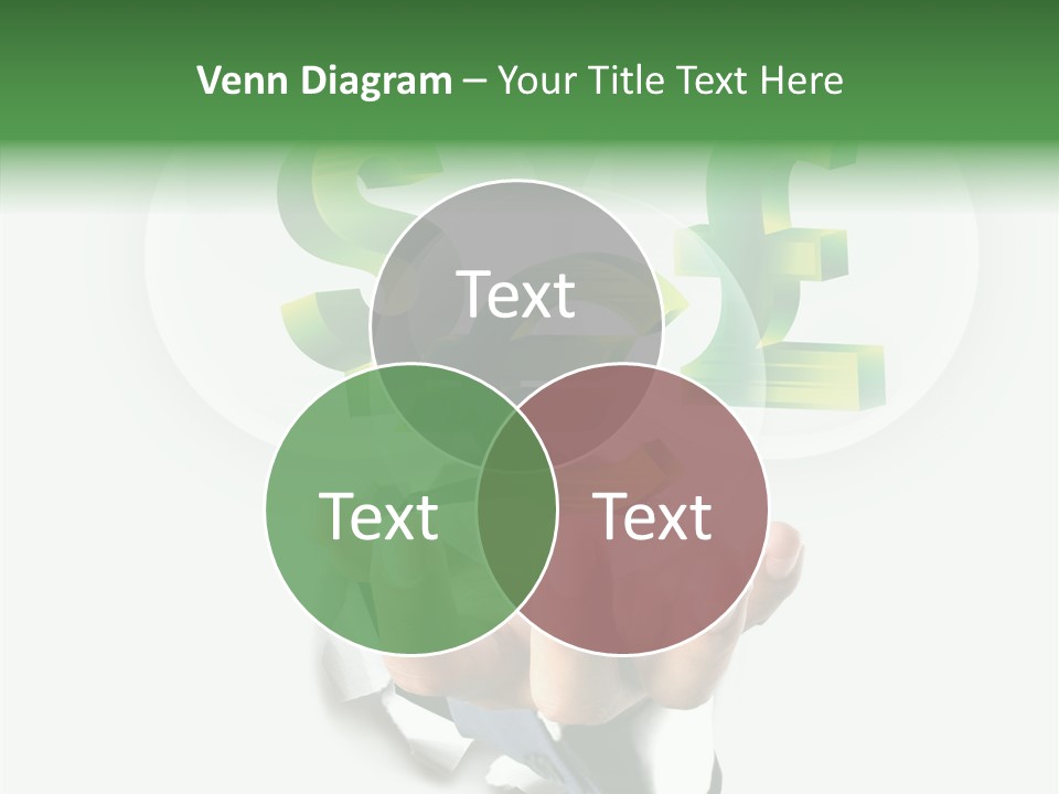 Money Sales Europe PowerPoint Template