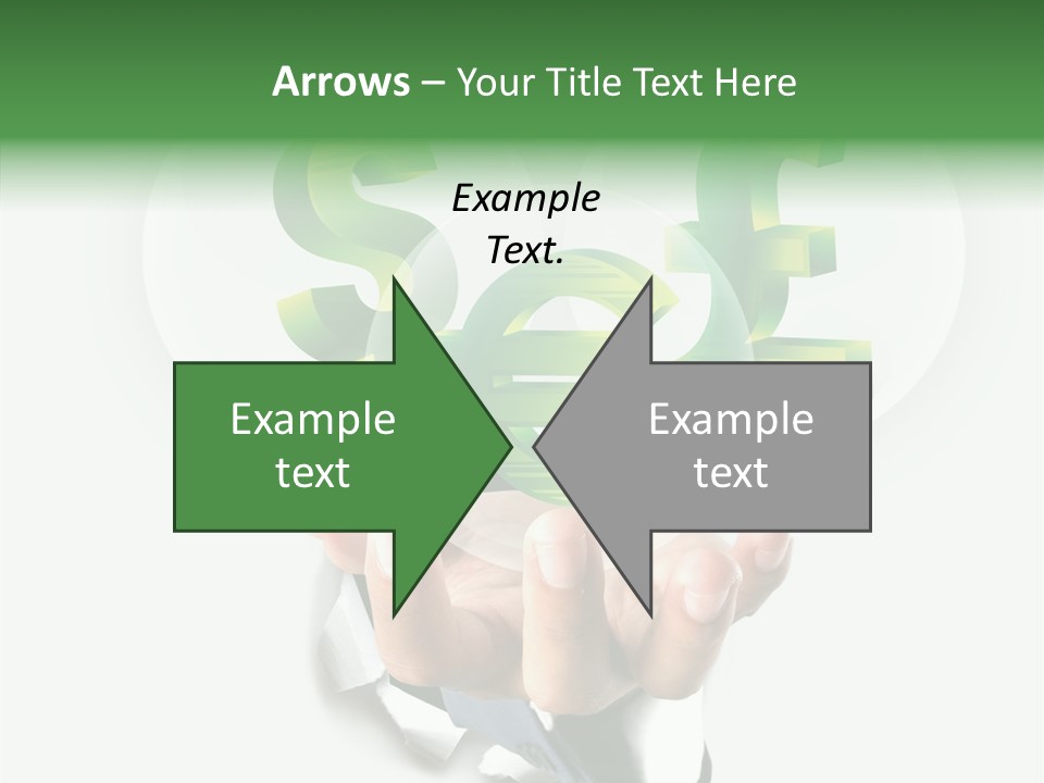 Money Sales Europe PowerPoint Template