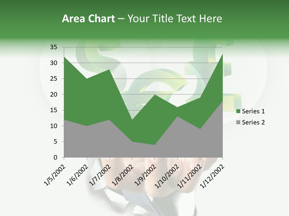 Money Sales Europe PowerPoint Template