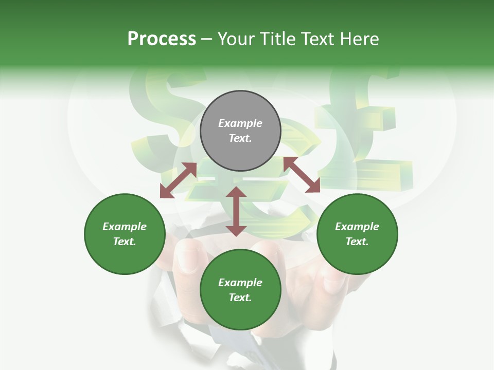 Money Sales Europe PowerPoint Template