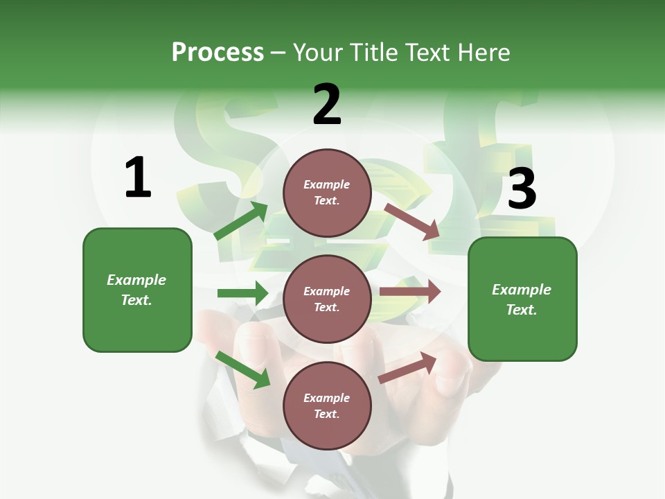 Money Sales Europe PowerPoint Template