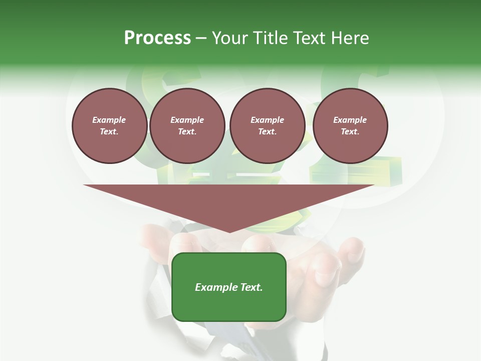 Money Sales Europe PowerPoint Template