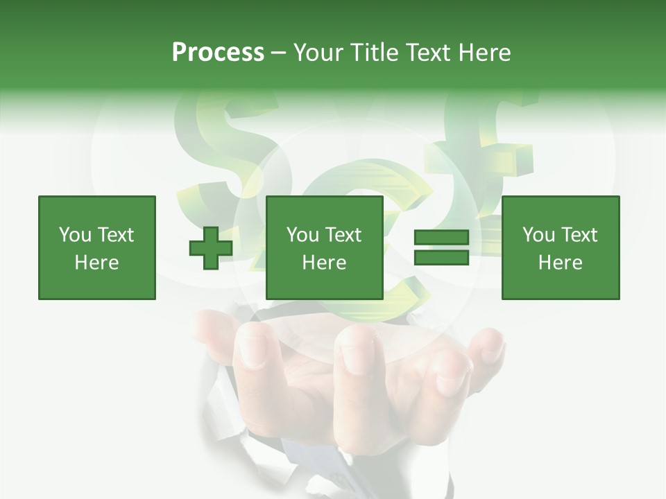 Money Sales Europe PowerPoint Template
