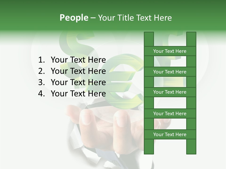 Money Sales Europe PowerPoint Template