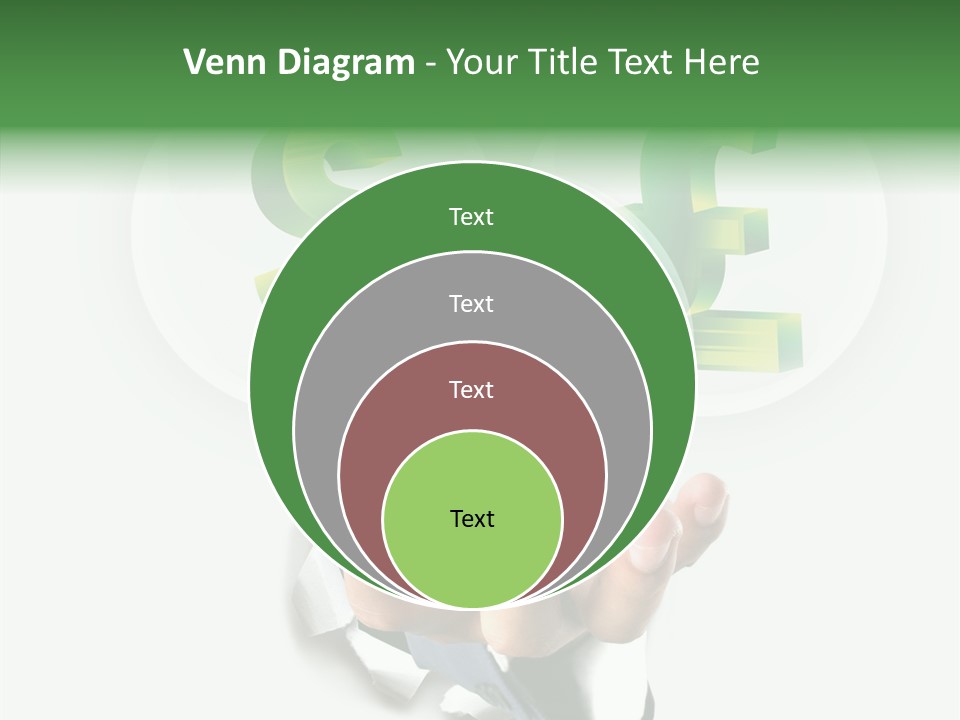Money Sales Europe PowerPoint Template
